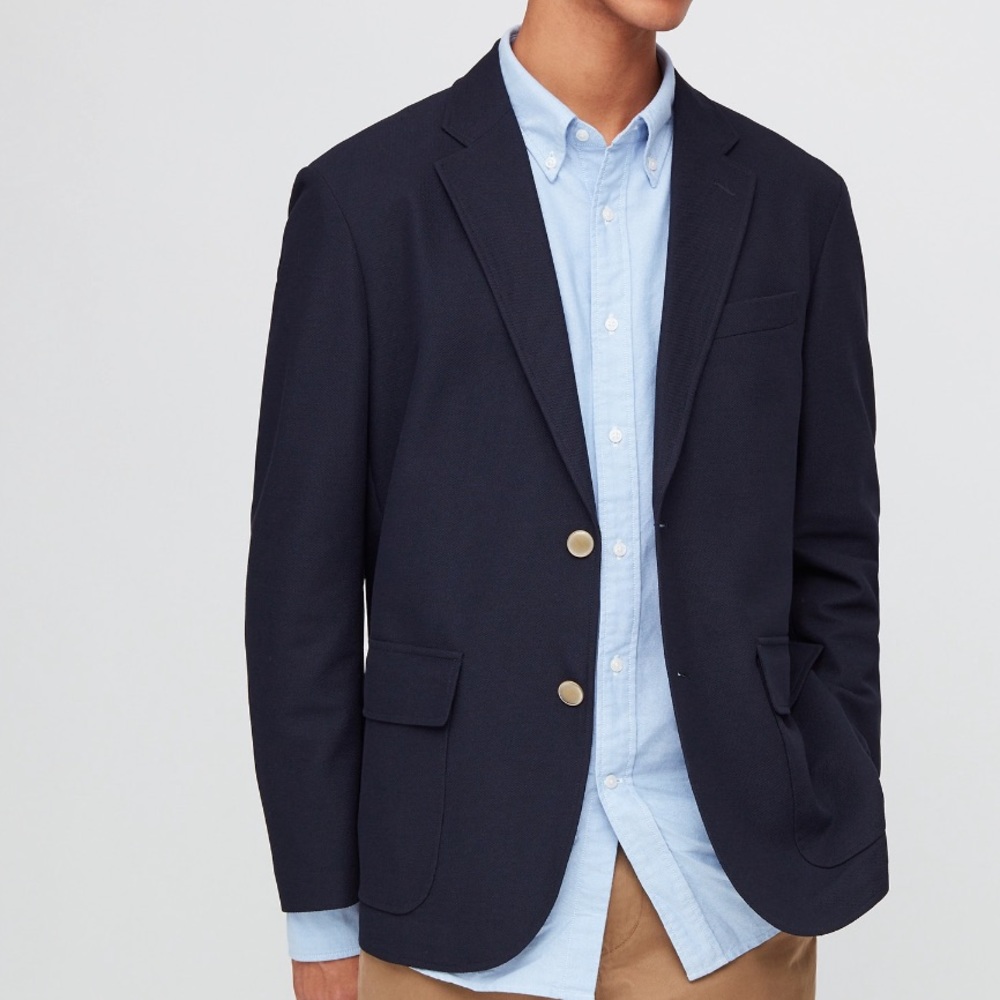 Uniqlo Comfort Blazer Navy New With Tags